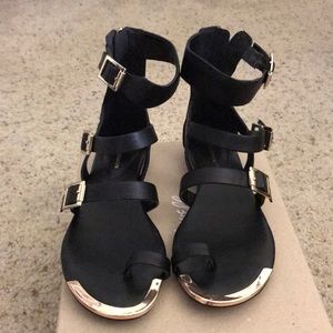 BCBG Black sandals